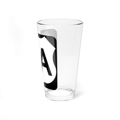 US 6A (Connecticut) (Road Sign) Pint Glass 16oz - Go Mug Yourself