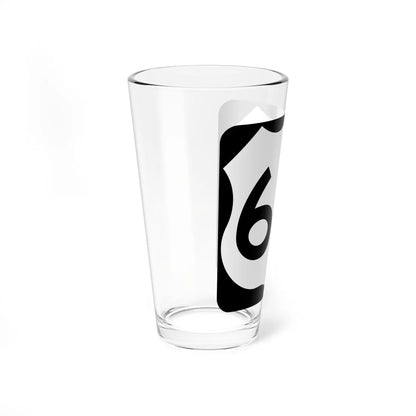 US 6A (Connecticut) (Road Sign) Pint Glass 16oz - Go Mug Yourself