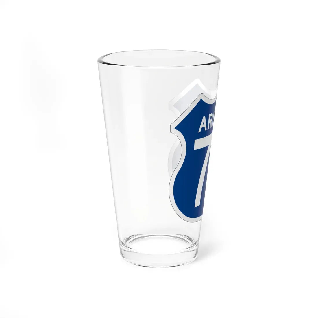 US 70 Arizona 1956 West (Arizona) (Road Sign) Pint Glass 16oz - Go Mug Yourself