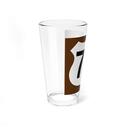 US 70 AZ 1960 east (Arizona) (Road Sign) Pint Glass 16oz - Go Mug Yourself