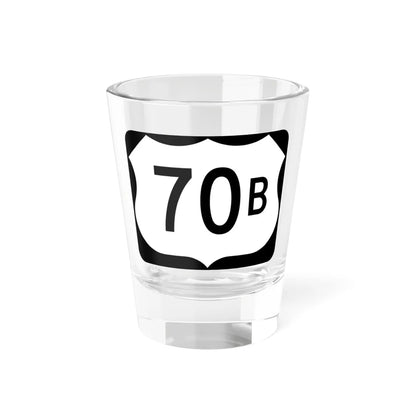 US 70B (Arkansas) (Road Sign) Shot Glass 1.5oz 1.5oz - Go Mug Yourself