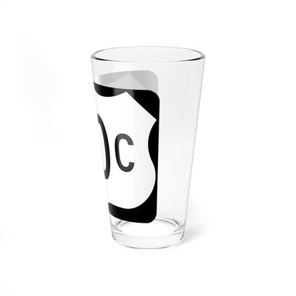 US 70C (Arkansas) (Road Sign) Pint Glass 16oz - Go Mug Yourself