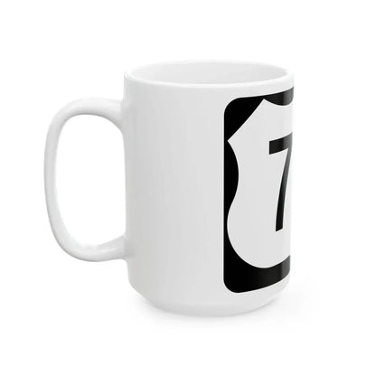 US 70C (Arkansas) (Road Sign) White Coffee Mug - Go Mug Yourself