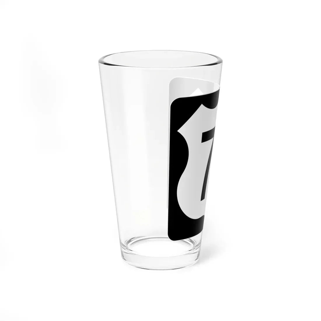 US 71 IA (Iowa) (Road Sign) Pint Glass 16oz - Go Mug Yourself