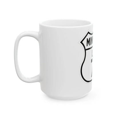 US 71 Minnesota 1926 (Minnesota) (Road Sign) White Coffee Mug - Go Mug Yourself