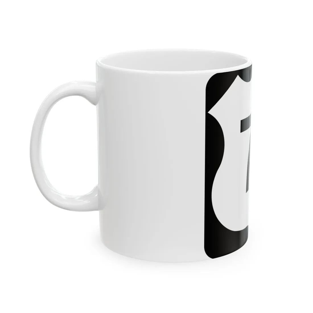 US 71 MN 1961 (Minnesota) (Road Sign) White Coffee Mug - Go Mug Yourself