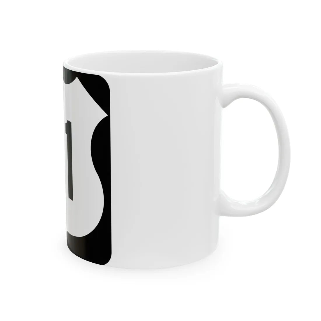 US 71 MN 1961 (Minnesota) (Road Sign) White Coffee Mug - Go Mug Yourself