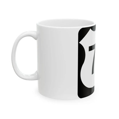US 75 MN 1961 (Minnesota) (Road Sign) White Coffee Mug - Go Mug Yourself