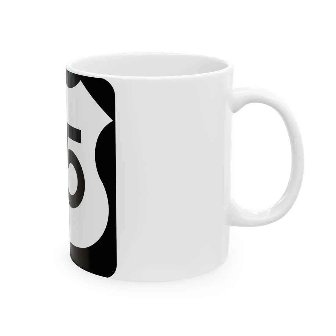 US 75 MN 1961 (Minnesota) (Road Sign) White Coffee Mug - Go Mug Yourself