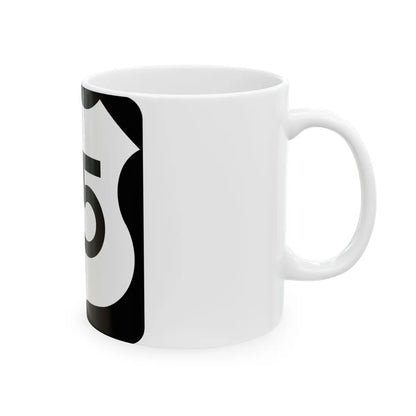 US 75 MN 1961 (Minnesota) (Road Sign) White Coffee Mug - Go Mug Yourself