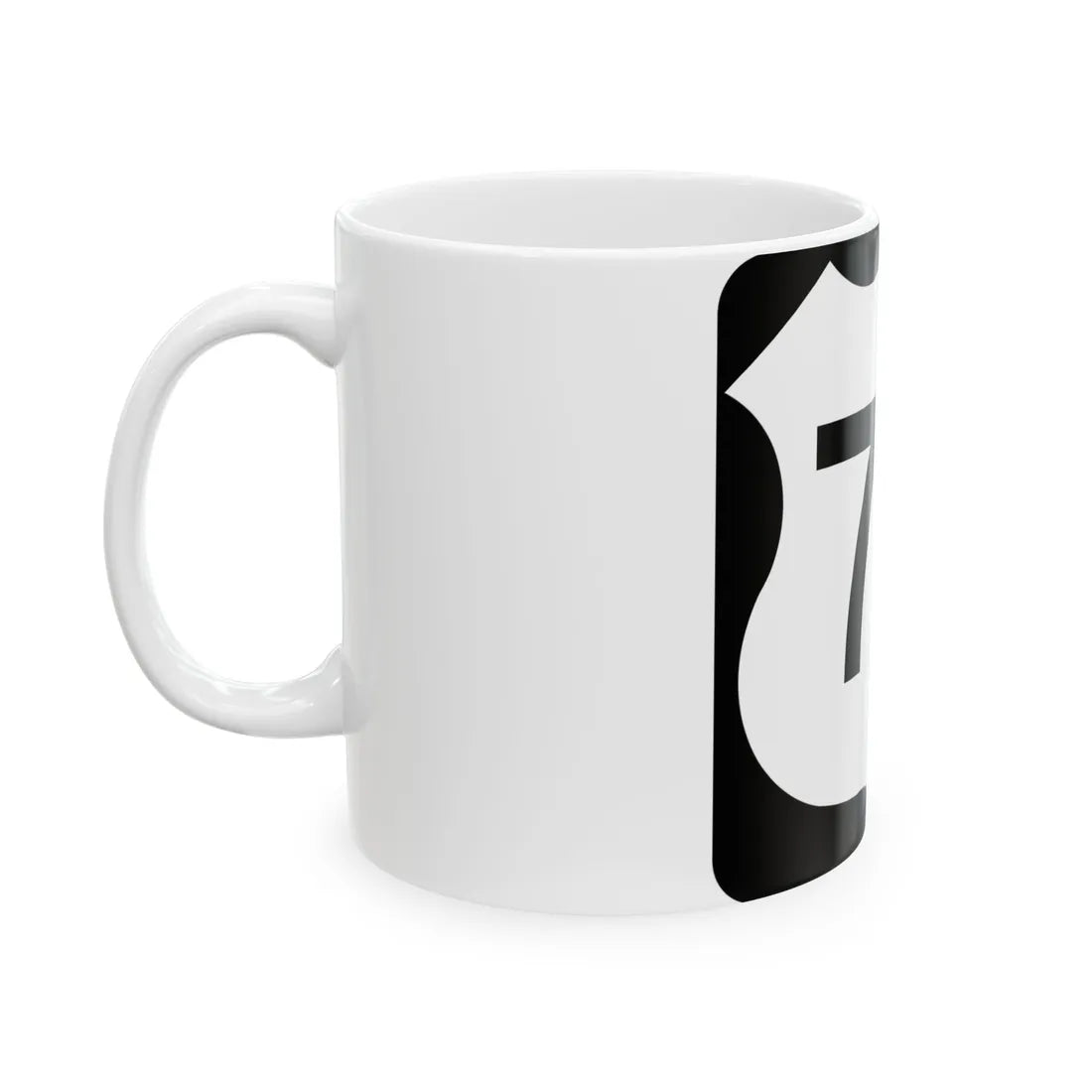 US 77 MN 1961 (Minnesota) (Road Sign) White Coffee Mug - Go Mug Yourself