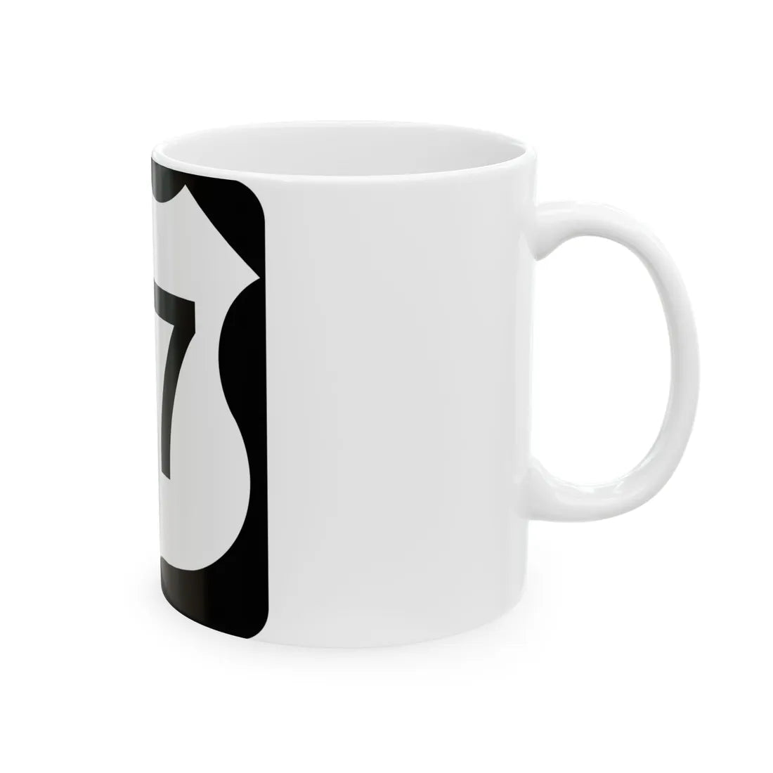 US 77 MN 1961 (Minnesota) (Road Sign) White Coffee Mug - Go Mug Yourself
