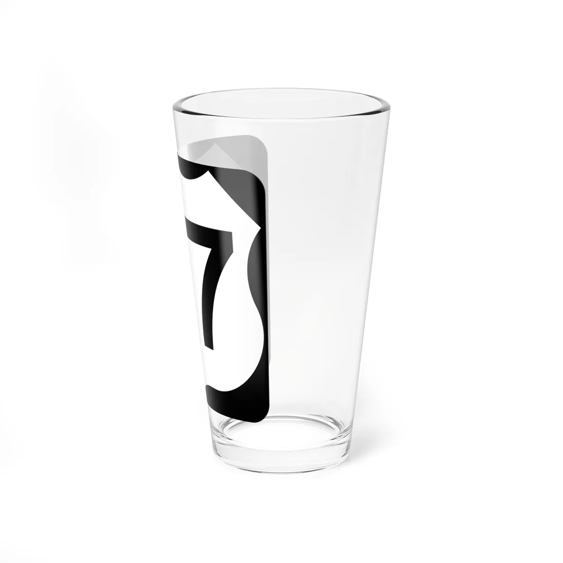 US 77-Q (Texas) (Road Sign) Pint Glass 16oz - Go Mug Yourself
