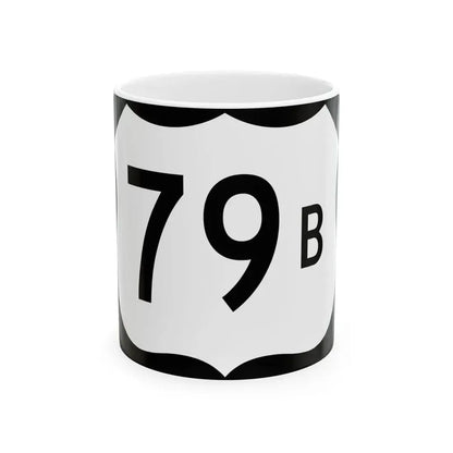 US 79B (Arkansas) (Road Sign) White Coffee Mug 11oz - Go Mug Yourself