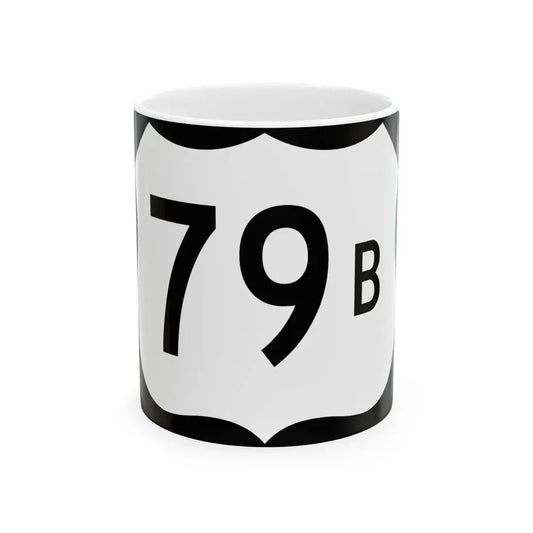 US 79B (Arkansas) (Road Sign) White Coffee Mug 11oz - Go Mug Yourself