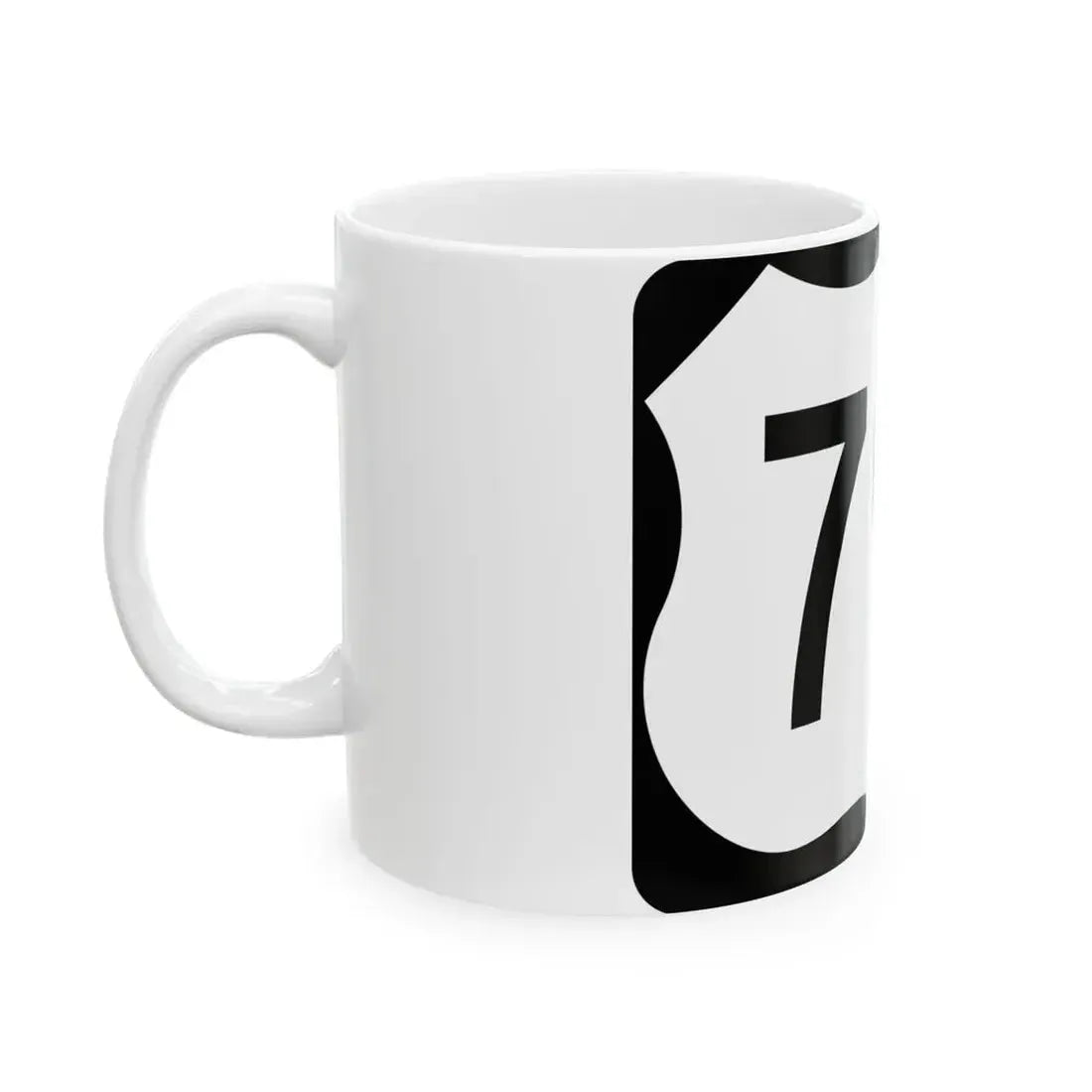 US 79B (Arkansas) (Road Sign) White Coffee Mug - Go Mug Yourself