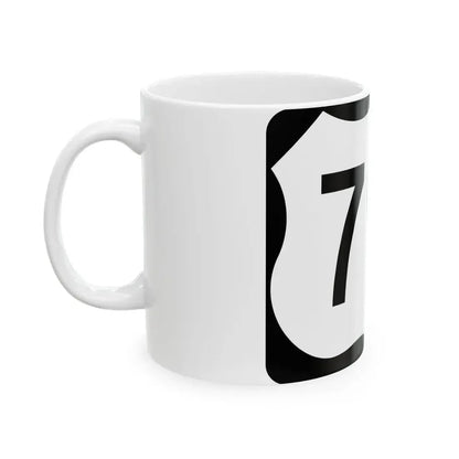 US 79B (Arkansas) (Road Sign) White Coffee Mug - Go Mug Yourself