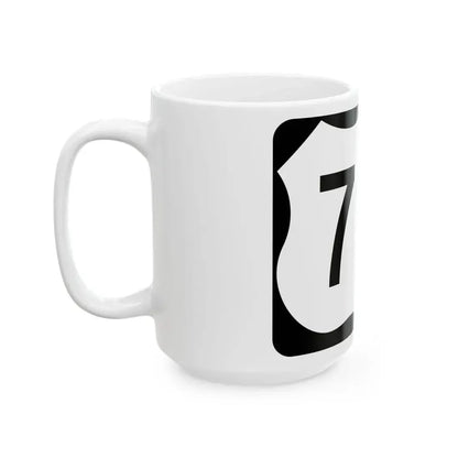 US 79B (Arkansas) (Road Sign) White Coffee Mug - Go Mug Yourself