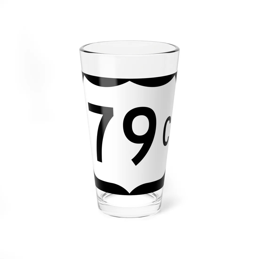 US 79C (Arkansas) (Road Sign) Pint Glass 16oz 16oz - Go Mug Yourself