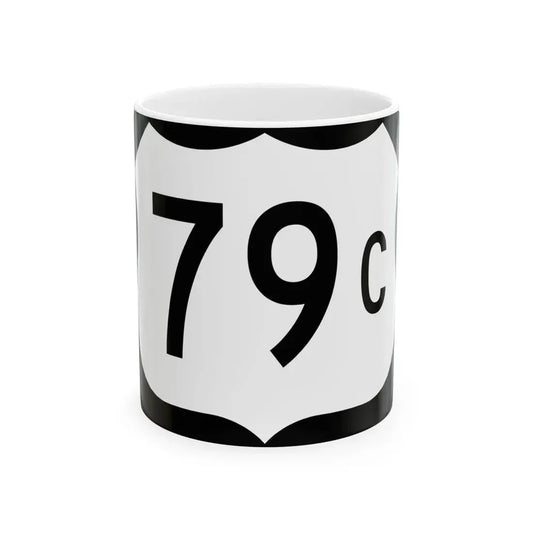 US 79C (Arkansas) (Road Sign) White Coffee Mug 11oz - Go Mug Yourself