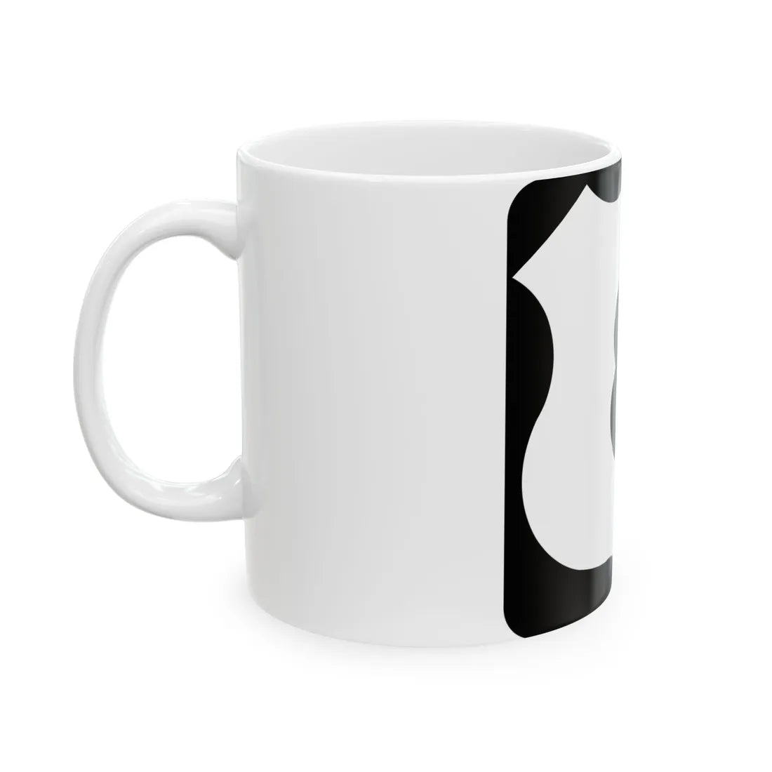 US 8 MN 1961 (Minnesota) (Road Sign) White Coffee Mug - Go Mug Yourself