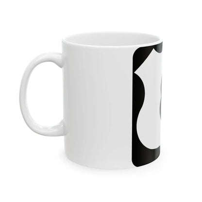 US 8 MN 1961 (Minnesota) (Road Sign) White Coffee Mug - Go Mug Yourself