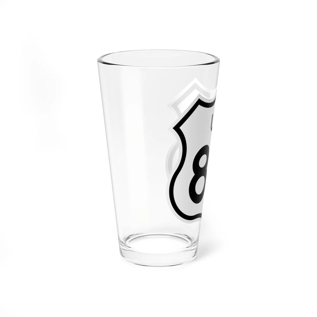 US 80 1961 cutout (California) (Road Sign) Pint Glass 16oz - Go Mug Yourself