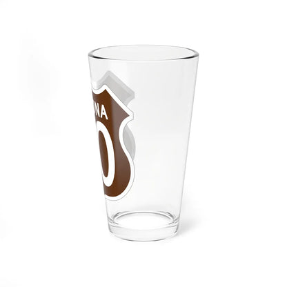 US 80 Arizona 1956 East (Arizona) (Road Sign) Pint Glass 16oz - Go Mug Yourself