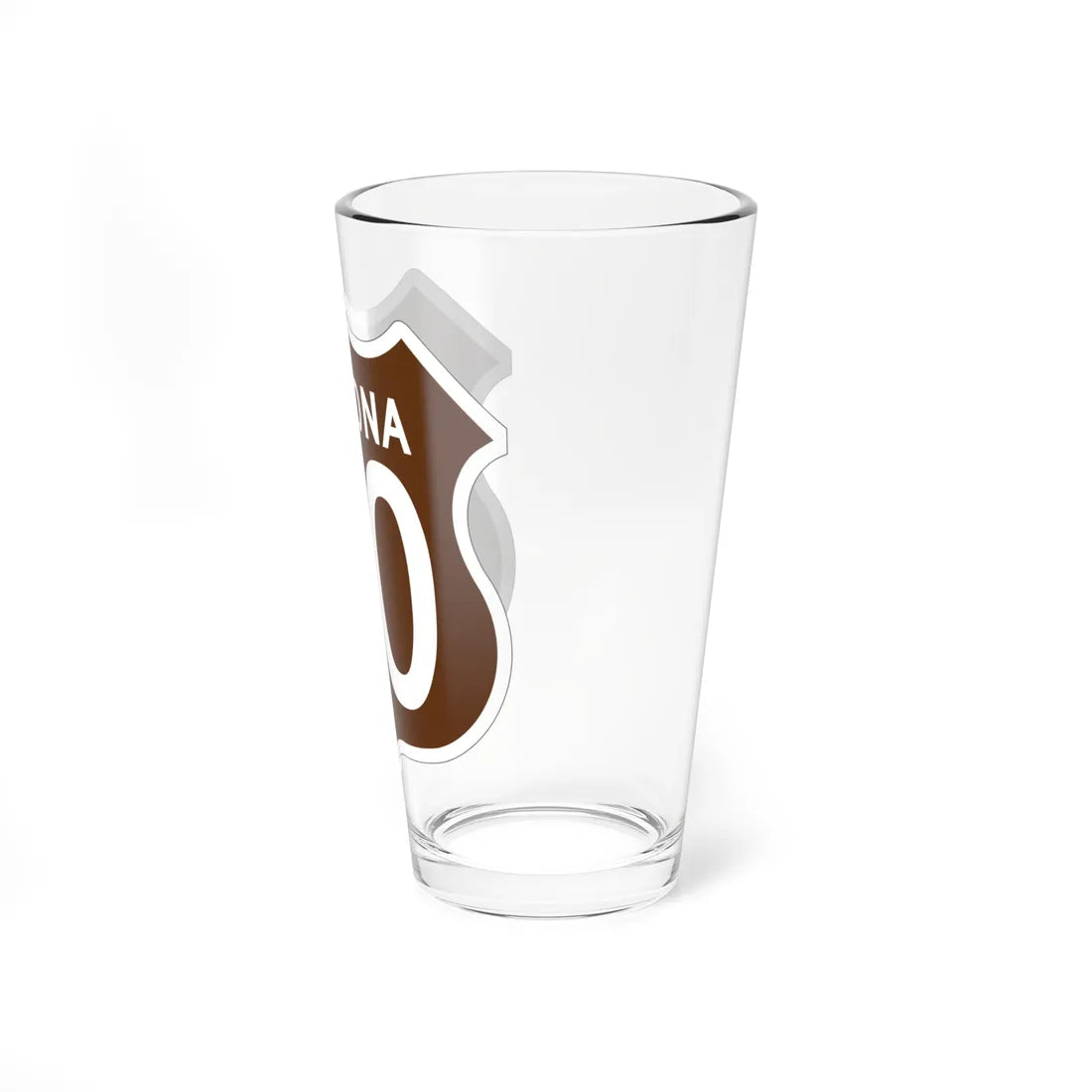 US 80 Arizona 1956 East (Arizona) (Road Sign) Pint Glass 16oz - Go Mug Yourself