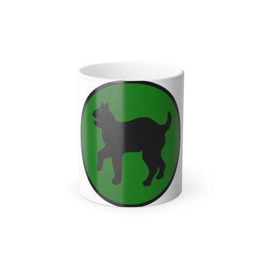 US 81st Infantry Division SSI (U.S. Army) Color Changing Coffee Mug-11oz-Go Mug Yourself