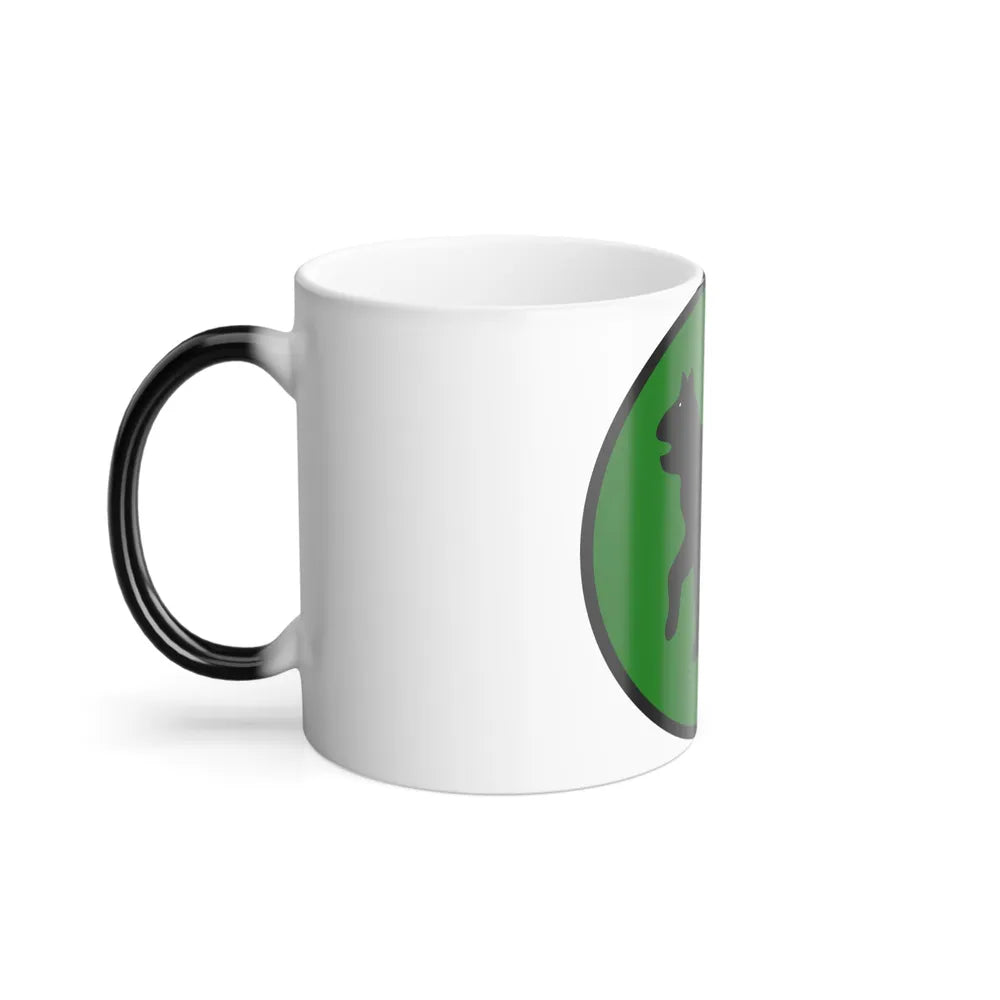 US 81st Infantry Division SSI (U.S. Army) Color Changing Coffee Mug-Go Mug Yourself