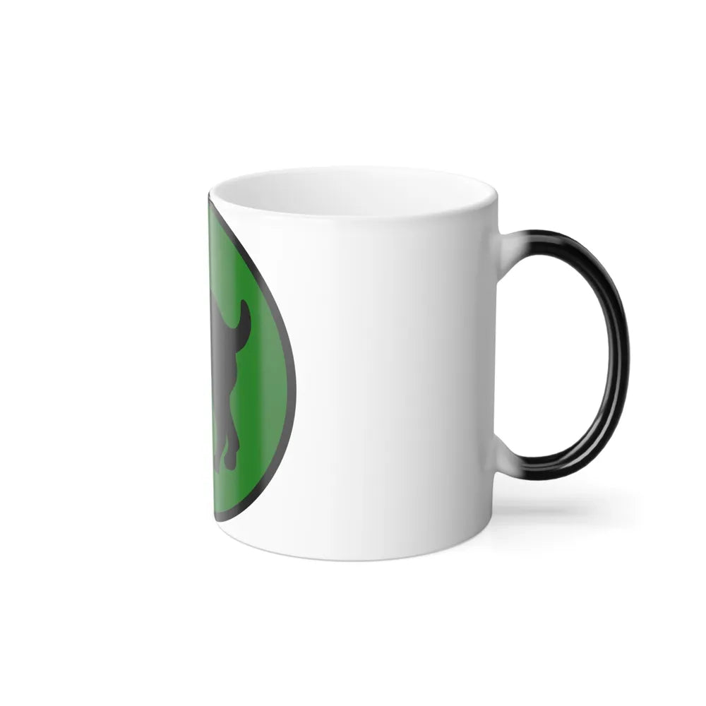 US 81st Infantry Division SSI (U.S. Army) Color Changing Coffee Mug-Go Mug Yourself