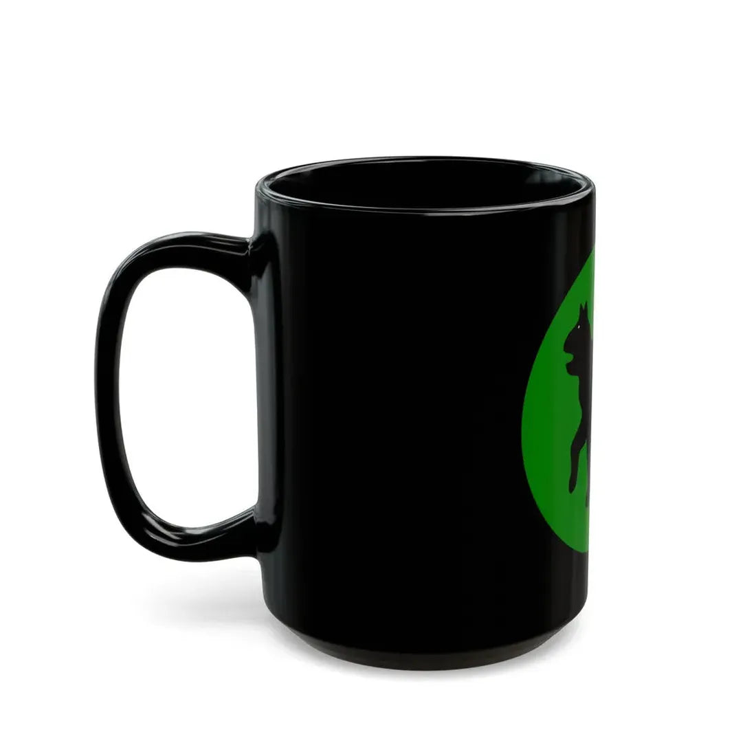 US 81st Infantry Division SSI (U.S. Army) Black Coffee Mug - Go Mug Yourself