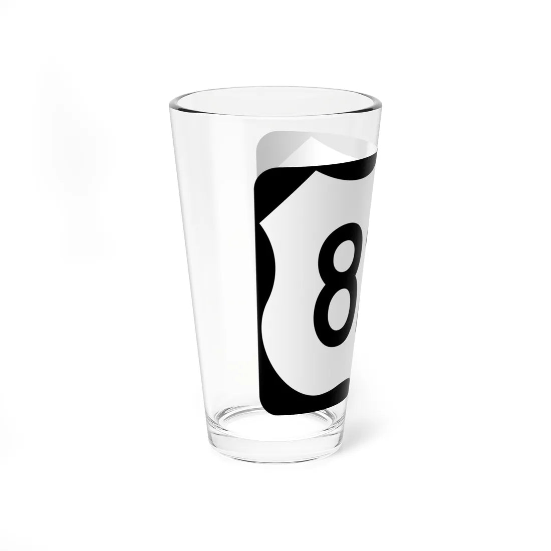 US 82B (Arkansas) (Road Sign) Pint Glass 16oz - Go Mug Yourself