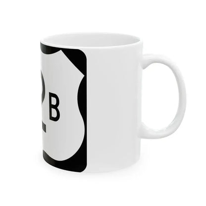 US 82B (Arkansas) (Road Sign) White Coffee Mug - Go Mug Yourself