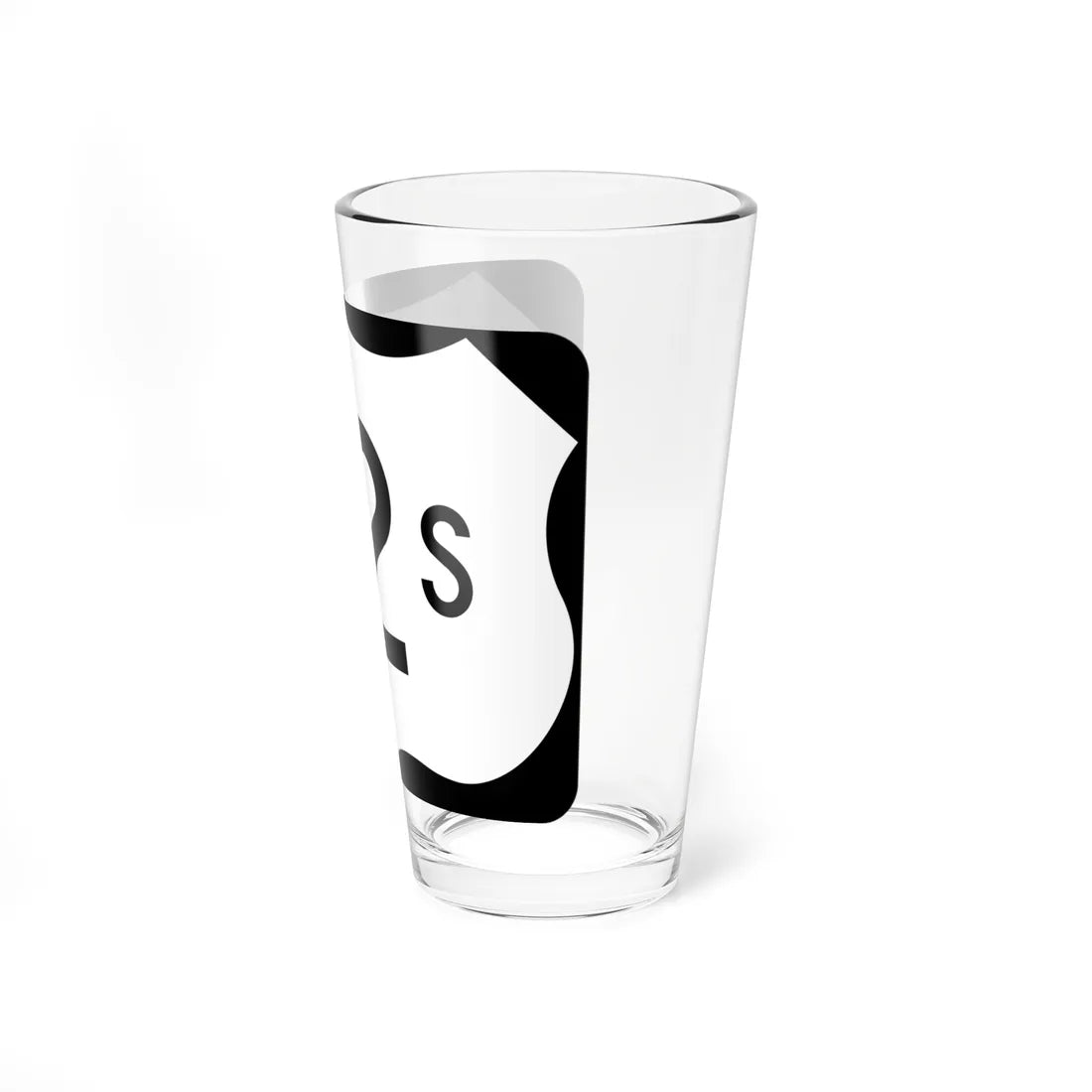 US 82S (Arkansas) (Road Sign) Pint Glass 16oz - Go Mug Yourself