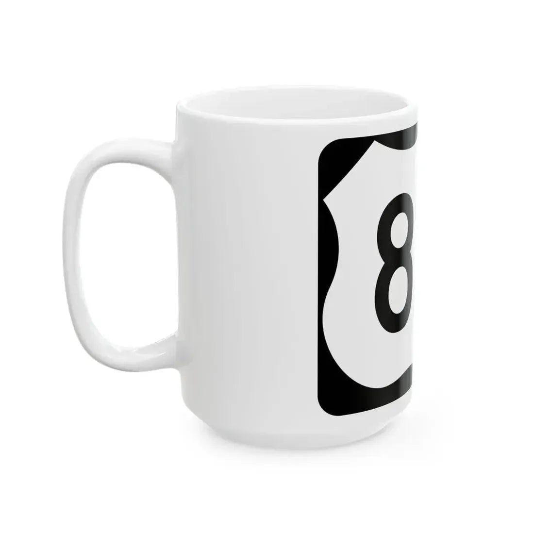 US 82S (Arkansas) (Road Sign) White Coffee Mug - Go Mug Yourself