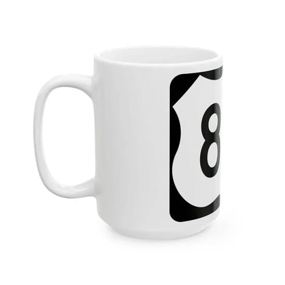 US 82S (Arkansas) (Road Sign) White Coffee Mug - Go Mug Yourself
