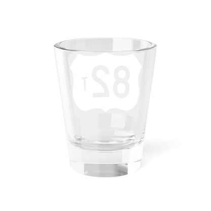 US 82T (Arkansas) (Road Sign) Shot Glass 1.5oz - Go Mug Yourself