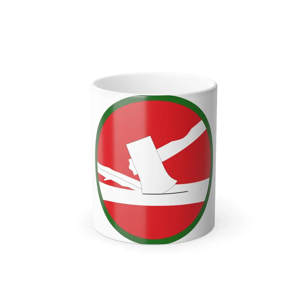 US 84th Infantry Division (U.S. Army) Color Changing Coffee Mug-11oz-Go Mug Yourself