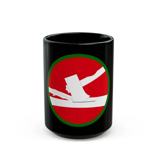 US 84th Infantry Division (U.S. Army) Black Coffee Mug 15oz - Go Mug Yourself
