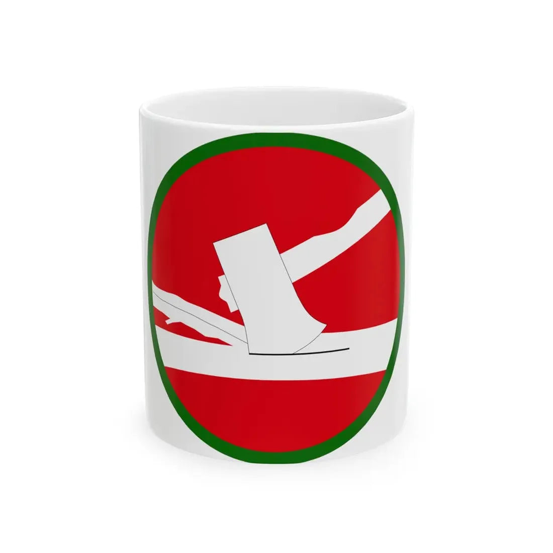 US 84th Infantry Division (U.S. Army) White Coffee Mug - Go Mug Yourself