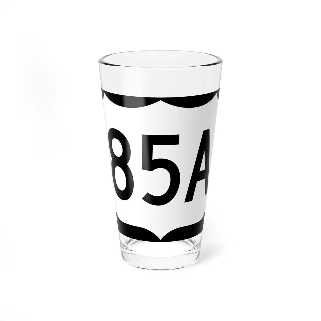US 85A (South Dakota) (Road Sign) Pint Glass 16oz 16oz - Go Mug Yourself