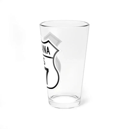 US 87 Montana 1948 (Montana) (Road Sign) Pint Glass 16oz - Go Mug Yourself