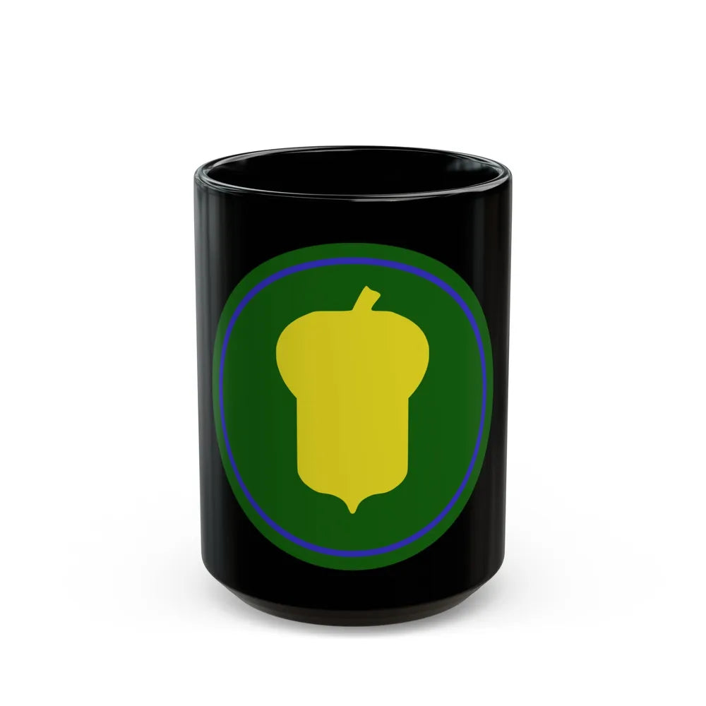 US 87th Infantry Division (U.S. Army) Black Coffee Mug-15oz-Go Mug Yourself