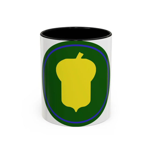 US 87th Infantry Division (U.S. Army) Accent Coffee Mug 11oz Black - Go Mug Yourself