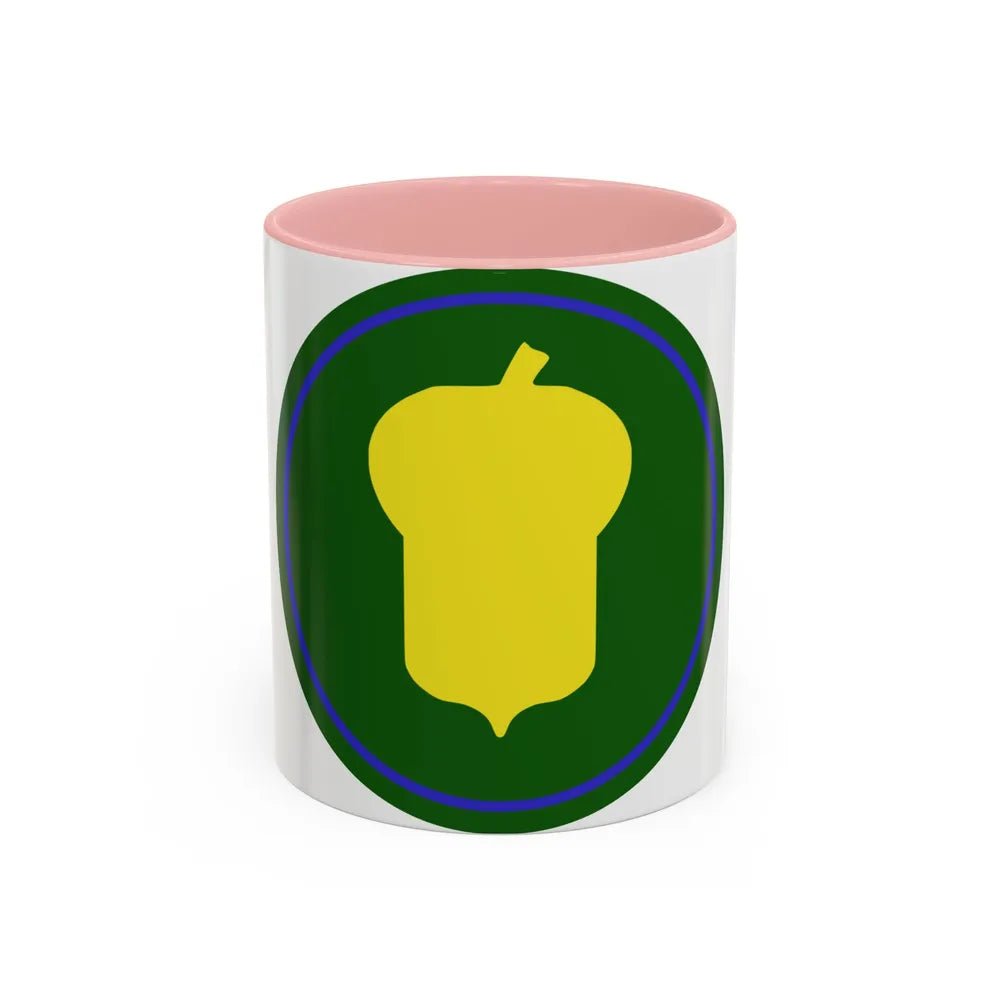 US 87th Infantry Division (U.S. Army) Accent Coffee Mug 11oz Pink - Go Mug Yourself