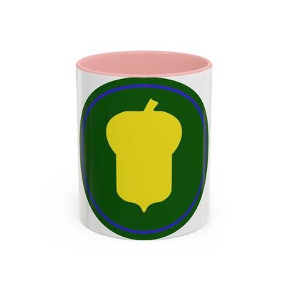 US 87th Infantry Division (U.S. Army) Accent Coffee Mug 11oz Pink - Go Mug Yourself