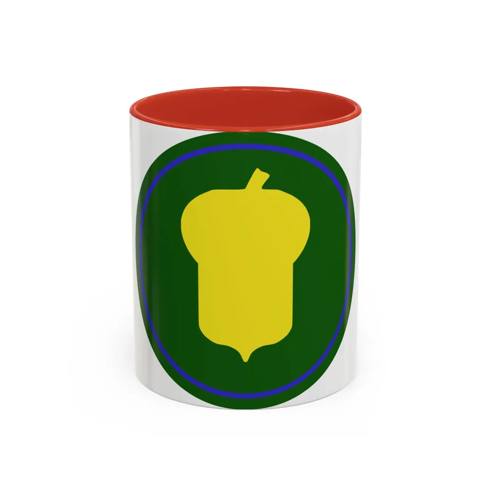 US 87th Infantry Division (U.S. Army) Accent Coffee Mug 11oz Red - Go Mug Yourself