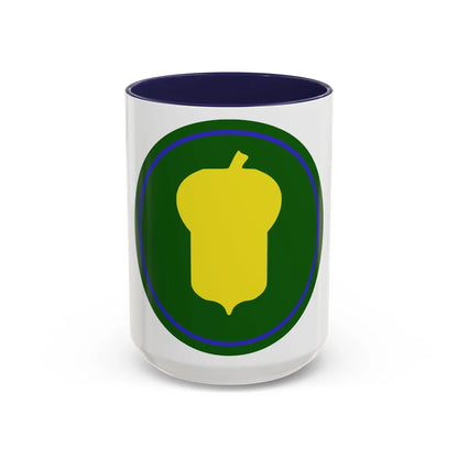 US 87th Infantry Division (U.S. Army) Accent Coffee Mug 15oz Navy - Go Mug Yourself